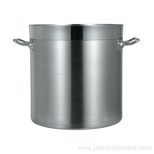 Thickened Straight Stainless Steel Soup Stock Pots